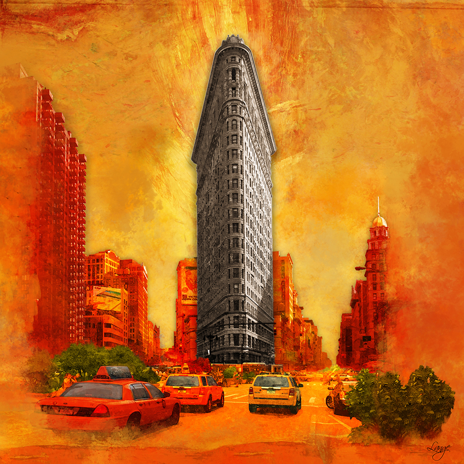 Art Essentiel - Christian Lange - Orangyork Flatiron Building
