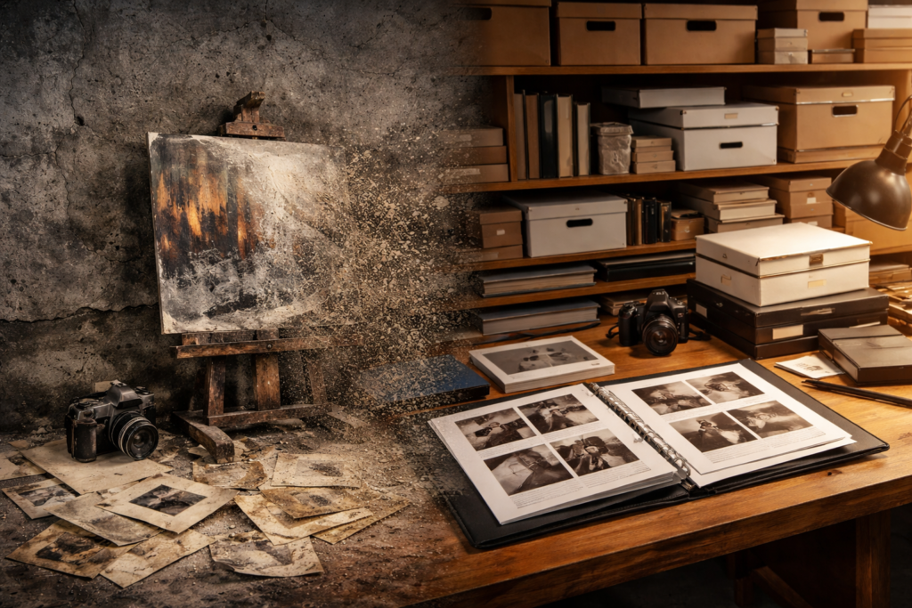 Art Essentiel - Archiver son travail