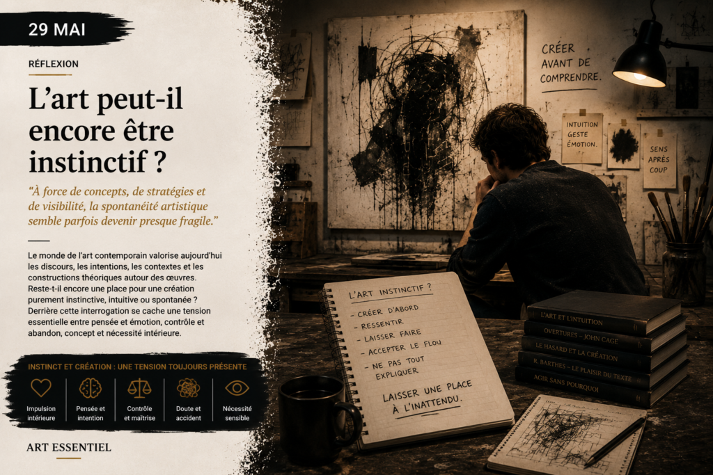 L’art peut-il encore être instinctif ?