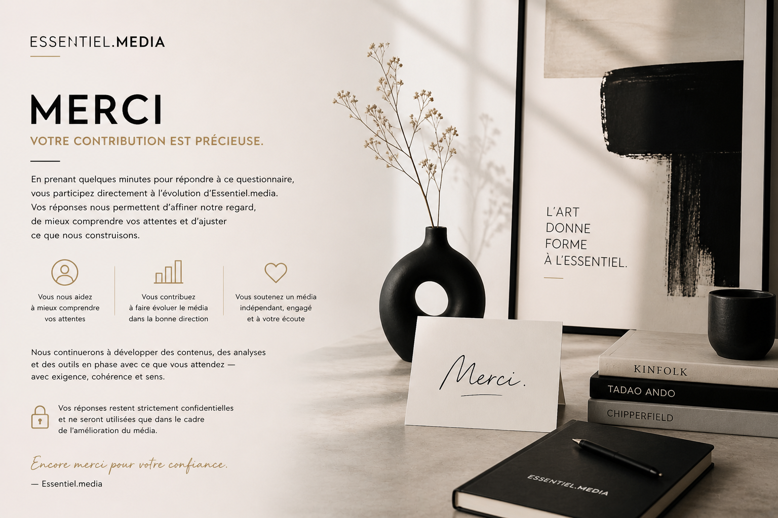 Art Essentiel - Merci