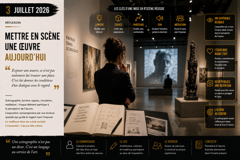 Mettre en scène une œuvre aujourd’hui