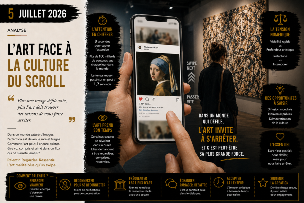 L’art face à la culture du scroll