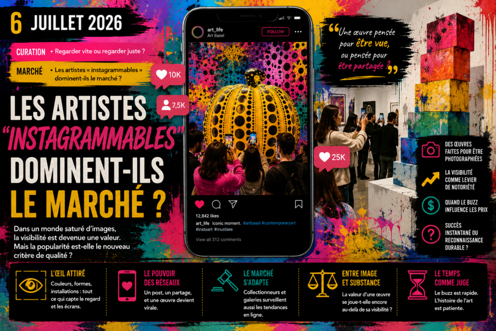 Les artistes « instagrammables » dominent-ils le marché ?
