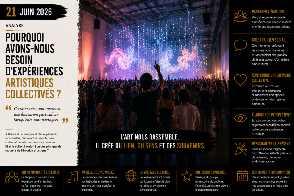 Pourquoi avons-nous besoin d’expériences artistiques collectives ?