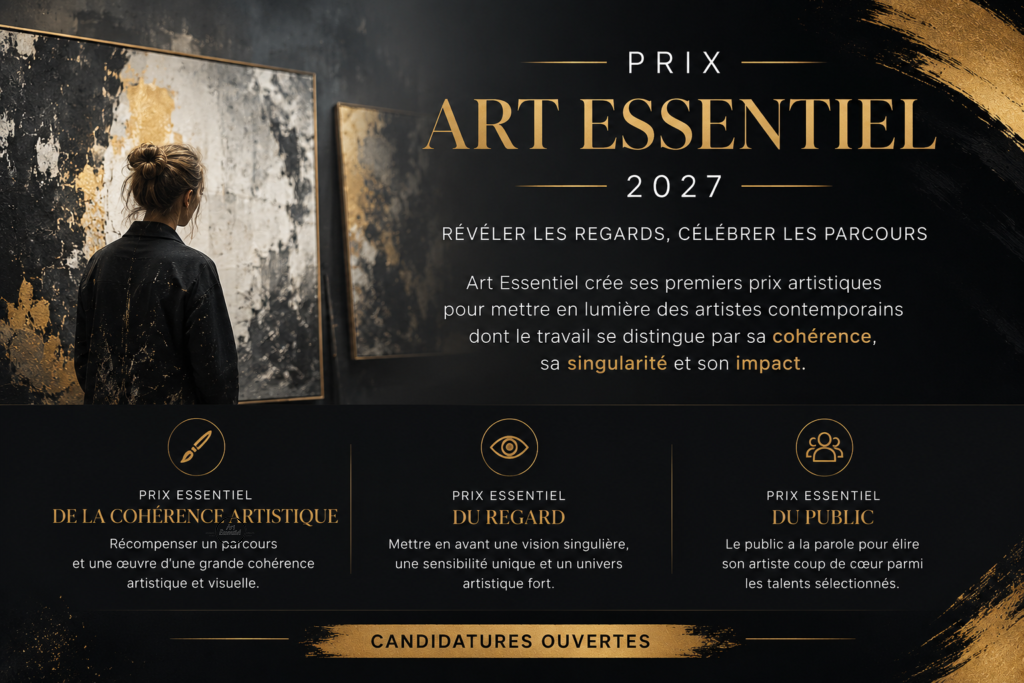 Art Essentiel lance ses premiers prix artistiques pour 2027