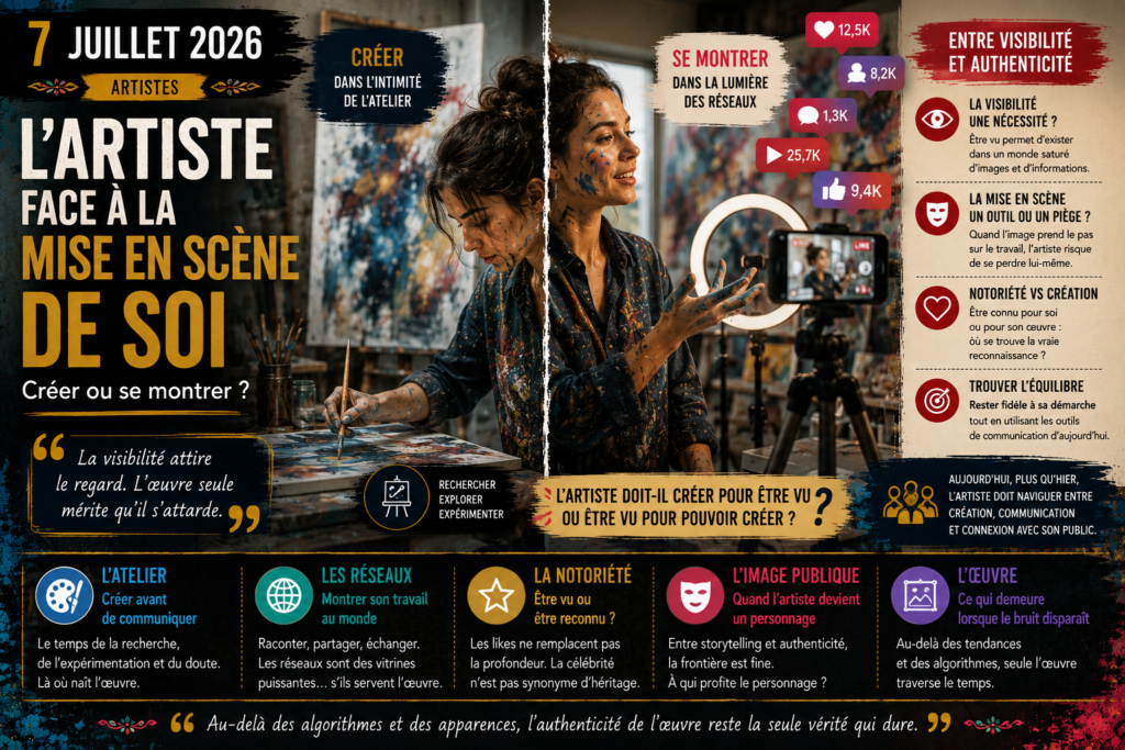 L’artiste face à la mise en scène de soi