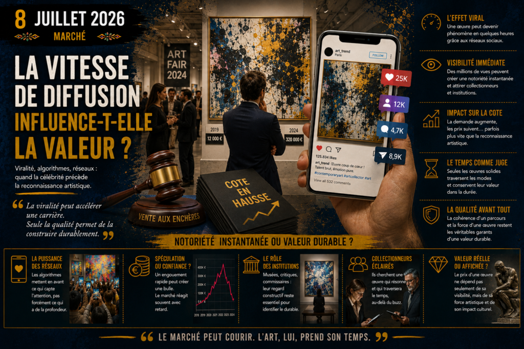 La vitesse de diffusion influence-t-elle la valeur ?