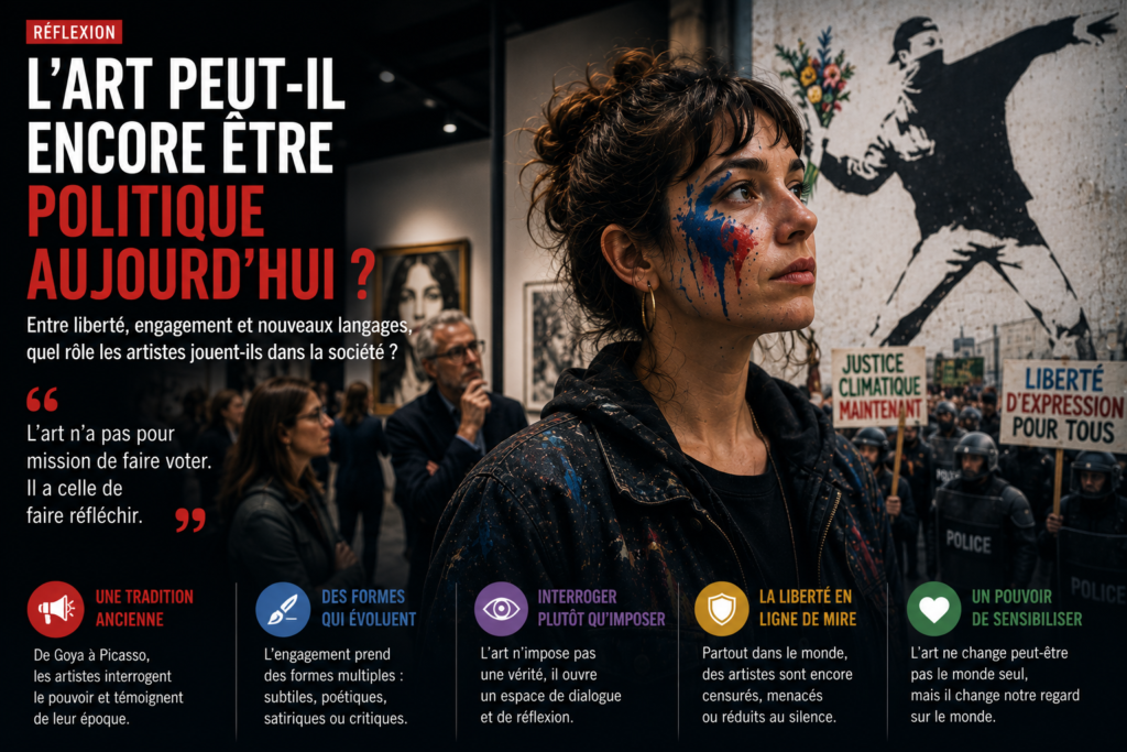 L’art peut-il encore être politique aujourd’hui ?
