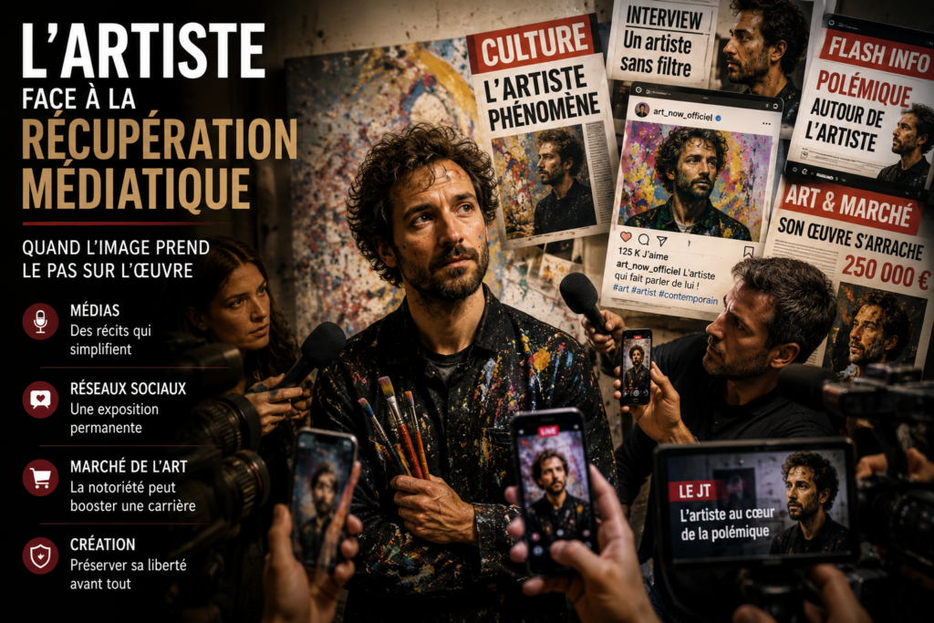L’artiste face à la récupération médiatique