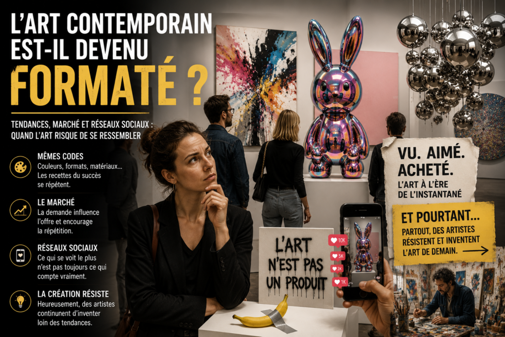 L’art contemporain est-il devenu formaté ?