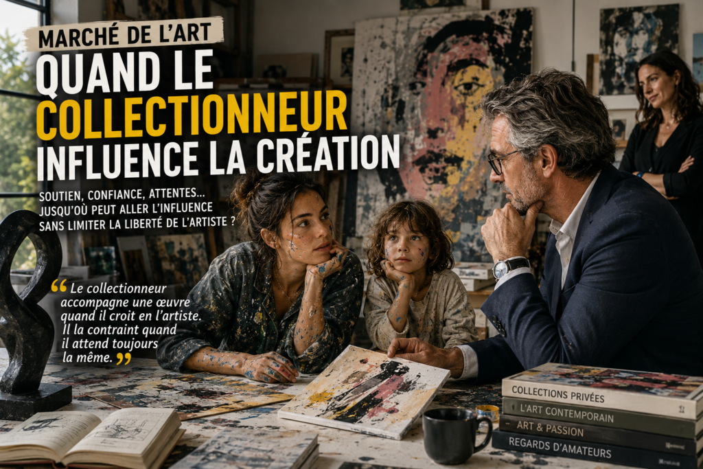 Quand le collectionneur influence la création