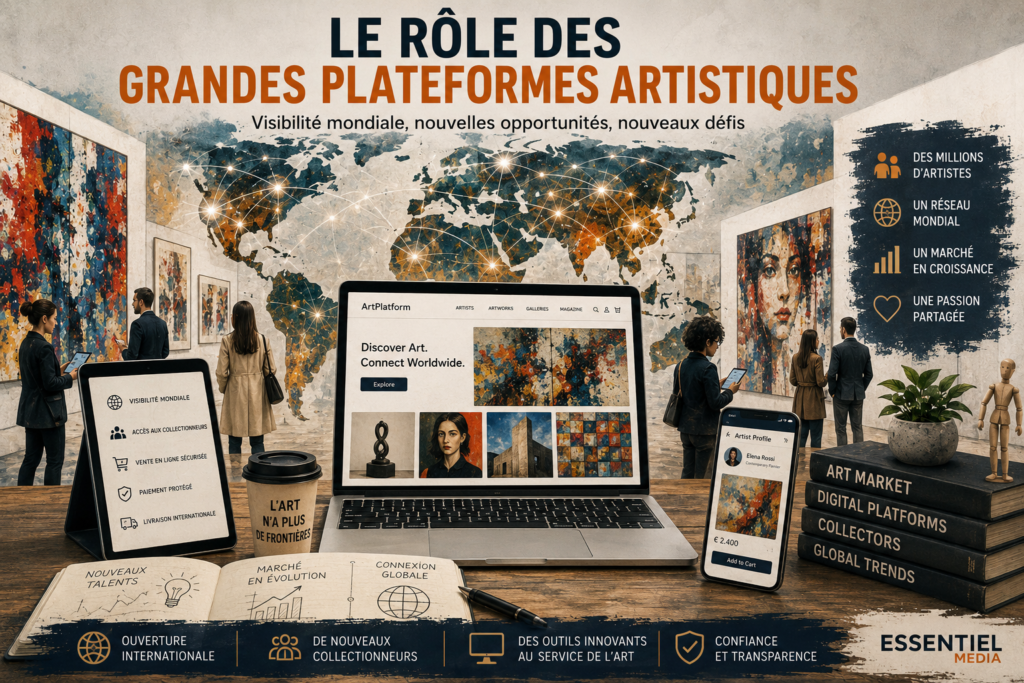 Le rôle des grandes plateformes artistiques