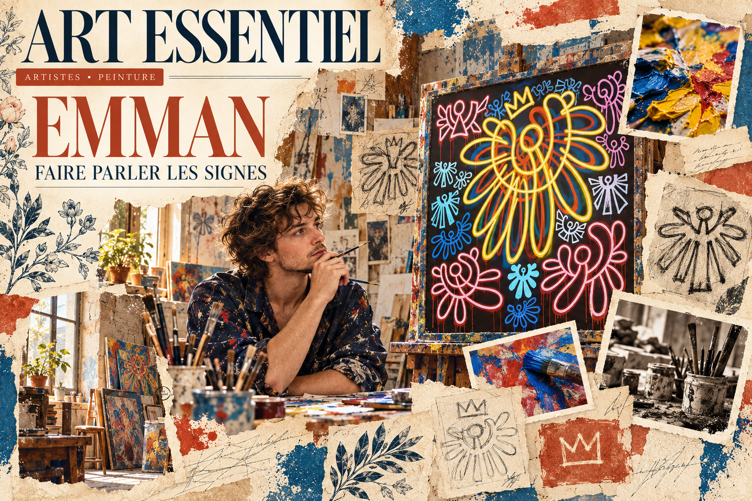 Emman, faire parler les signes | Art Essentiel