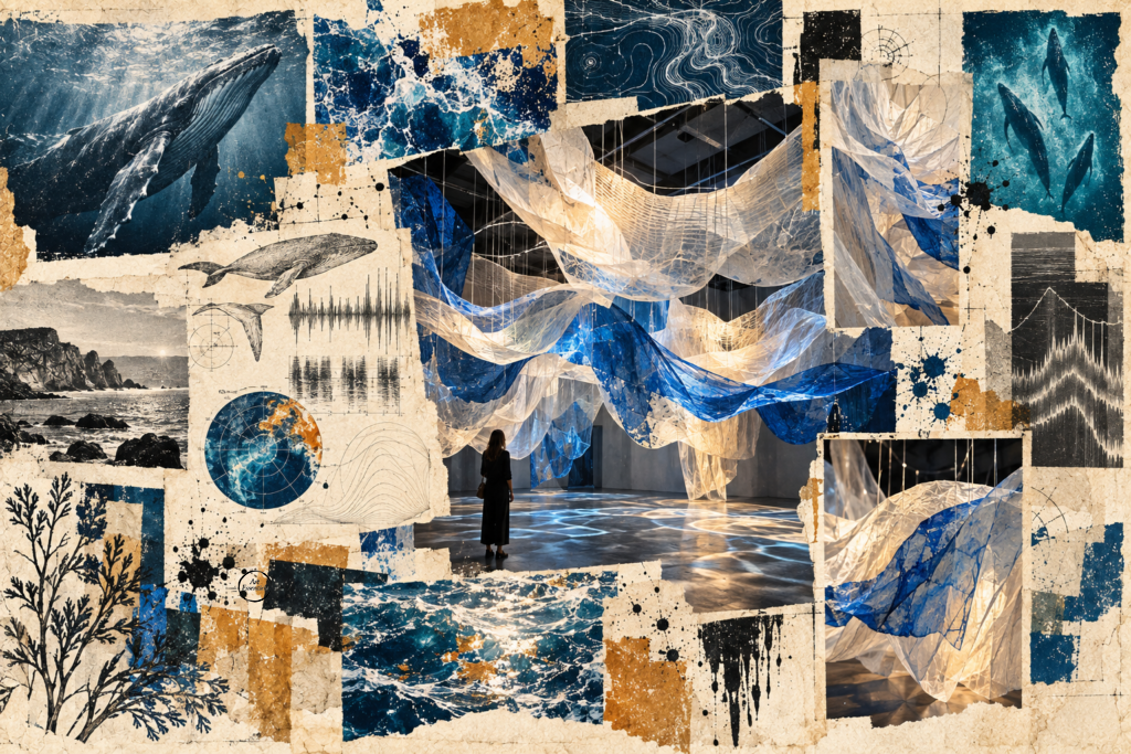 Eaux Vives : quand l’art donne forme au monde invisible de l’océan