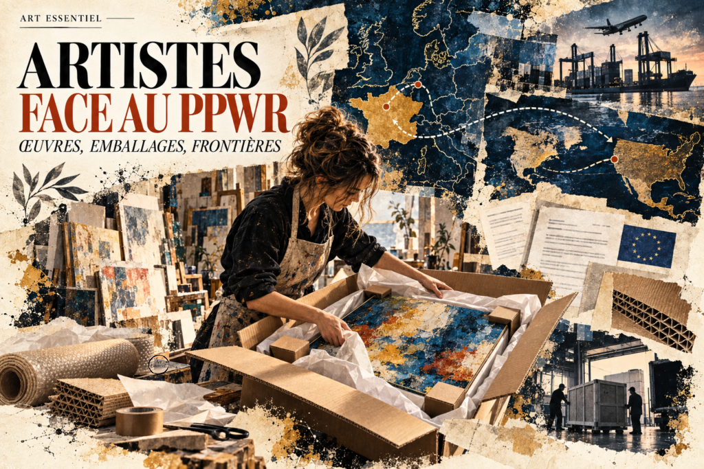 PPWR : ce que les artistes doivent savoir avant d’expédier leurs œuvres
