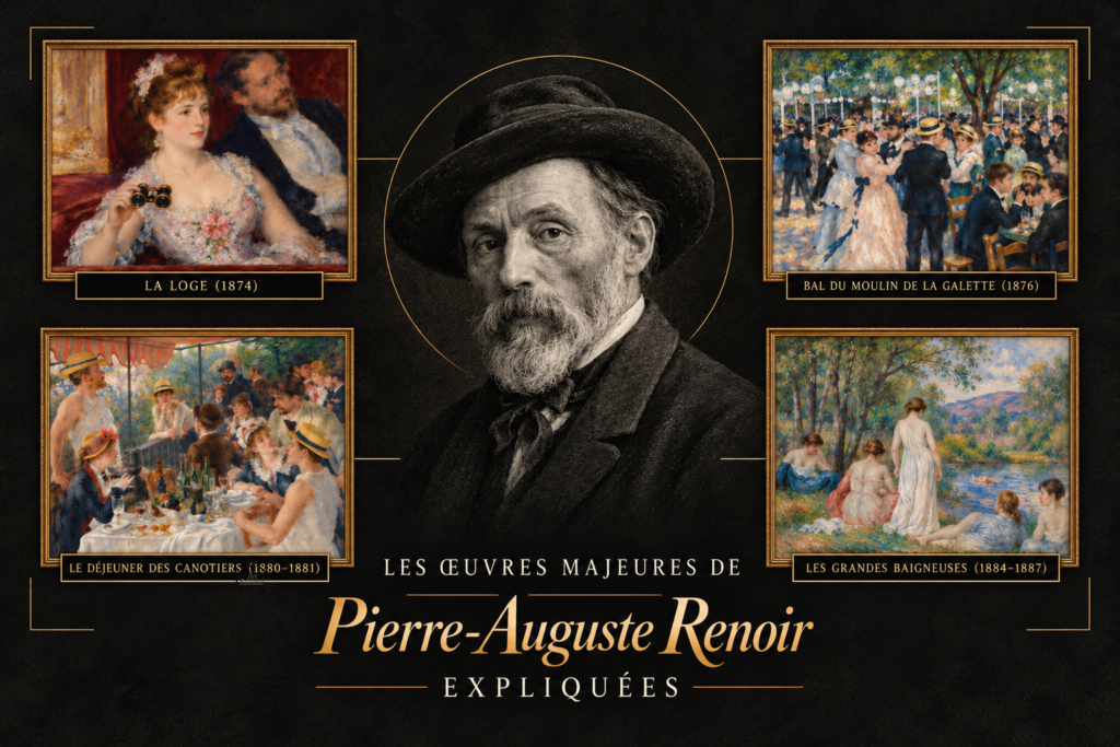 Les oeuvres majeures de Pierre-Auguste Renoir