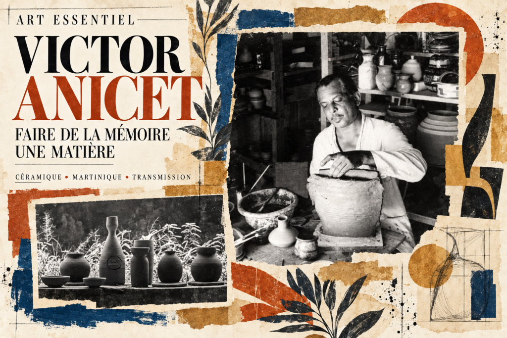 Victor Anicet, faire de la mémoire une matière